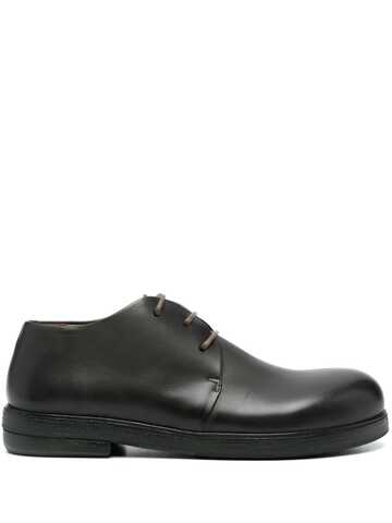 marsèll zucca leather oxford shoes - green