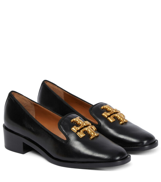 Tory Burch Eleanor leather loafers in black