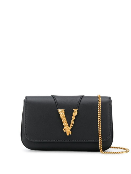 Versace Virtus clutch in black