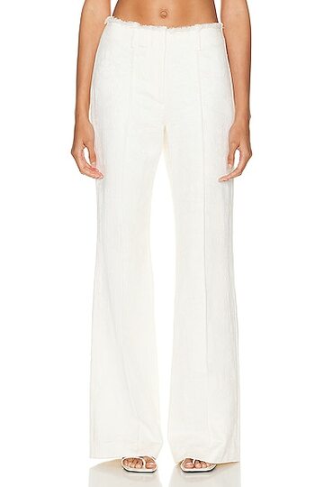 alexis stevi pant in ivory