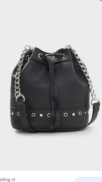 bag,black,leather,studs,silver,chain