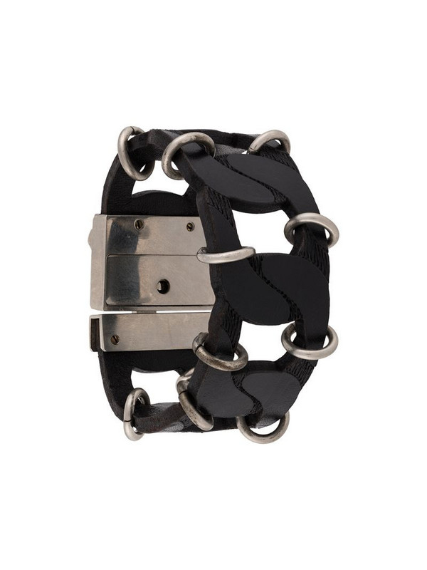 Gianfranco Ferré Pre-Owned 2000s chain link bracelet in black