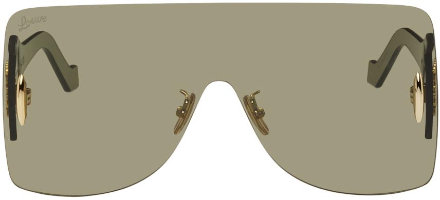 Loewe Green Mask Sunglasses