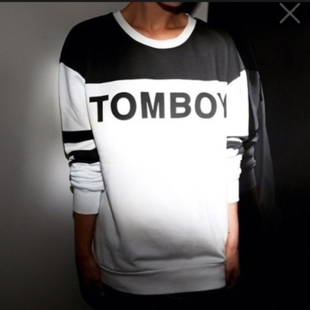 sweater jersey tomboy