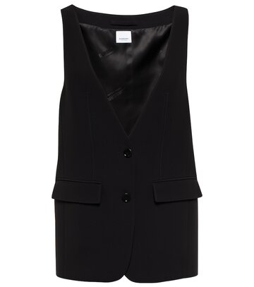 Burberry Silk vest in black