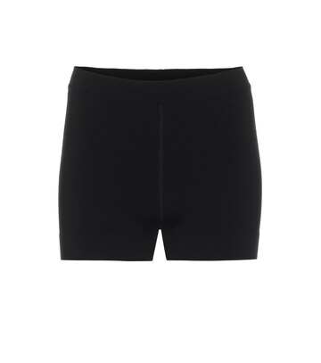 AlaÃ¯a Stretch-wool shorts in black