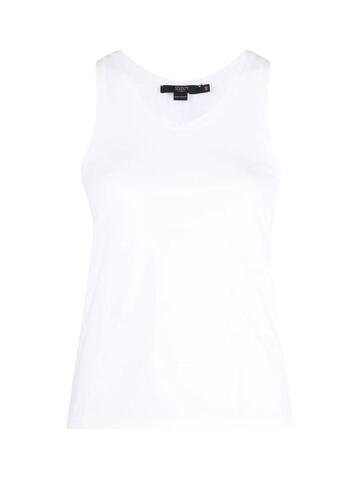 Seventy Jersey Top in white