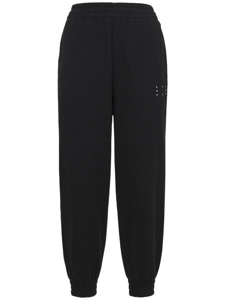 MCQ Icon 0 Regular Cotton Sweatpants in black