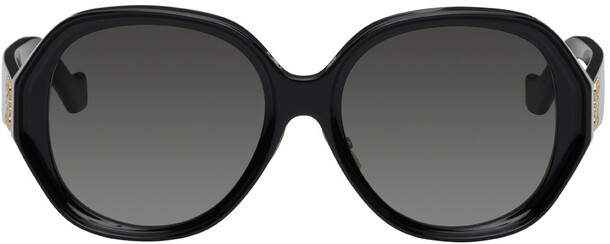 Loewe Black Recessed Sunglasses