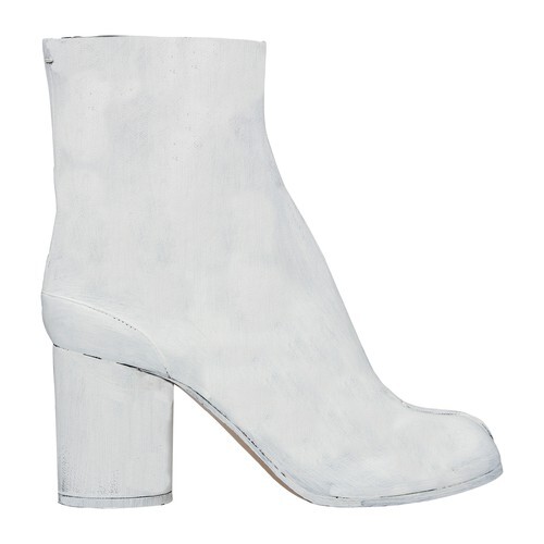 Maison Margiela Tabi H80 ankle boots in black / white