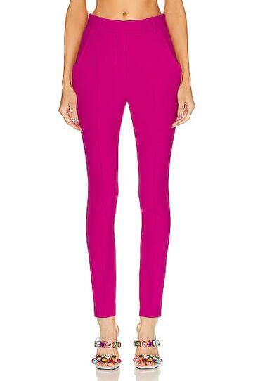 the attico berry long pant in fuchsia in pink