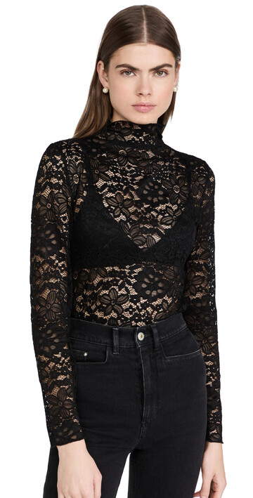 Generation Love Stephanie Lace Top in black