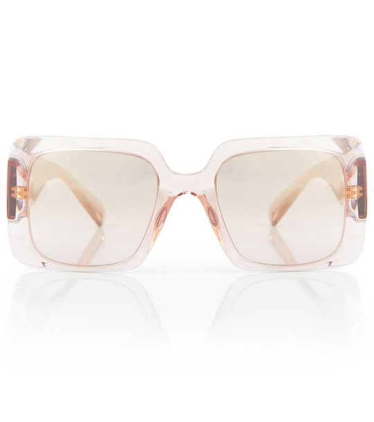Versace Medusa square sunglasses in pink
