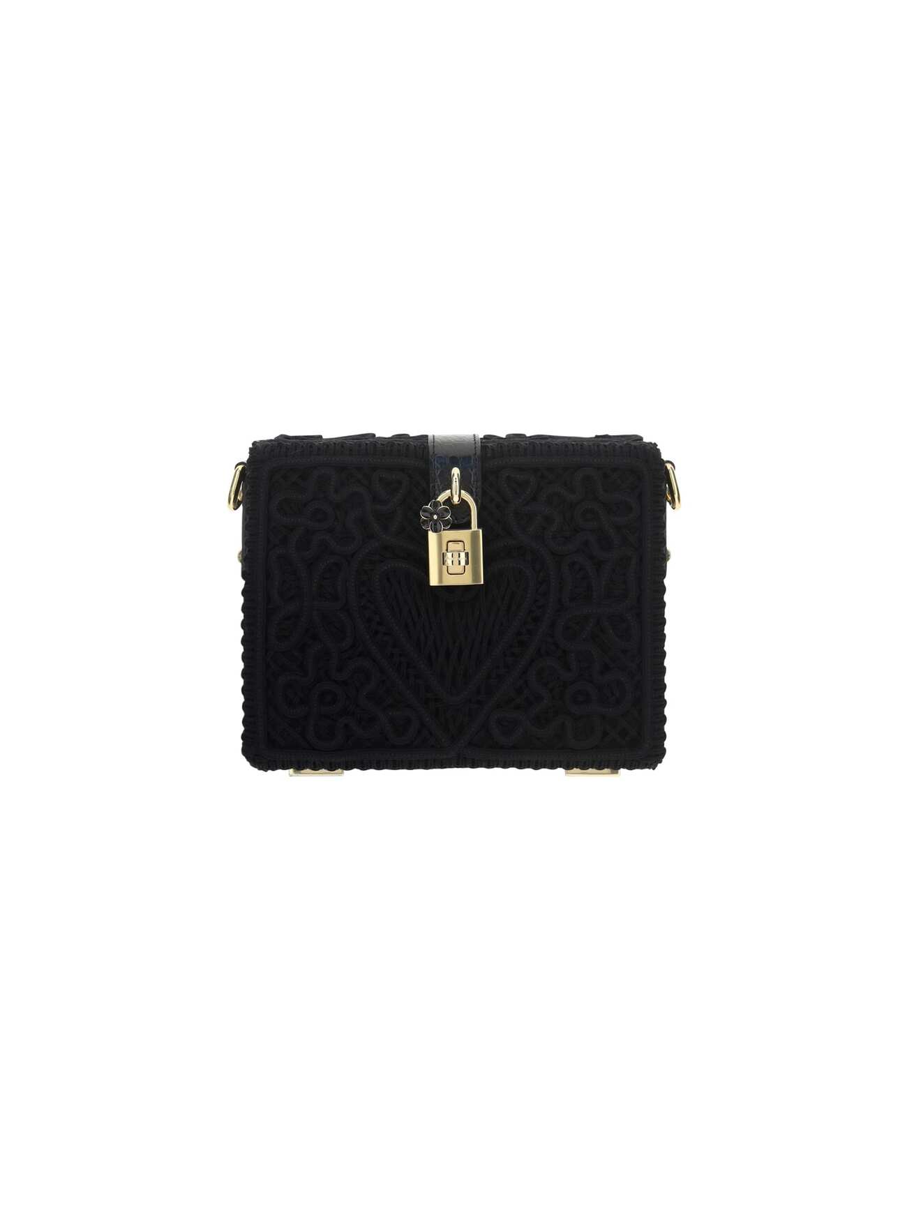 Dolce & Gabbana Cordonetto Handbag in nero