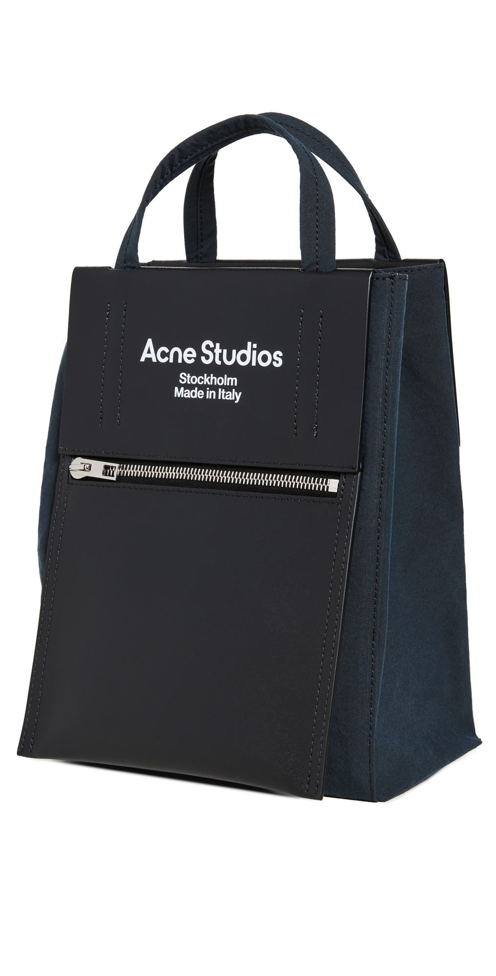 Acne Studios Baker Out Small Tote in black