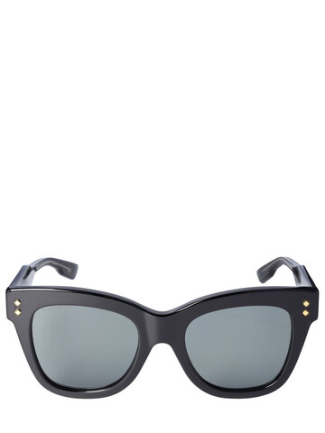 gucci nouvelle vague butterfly sunglasses in black