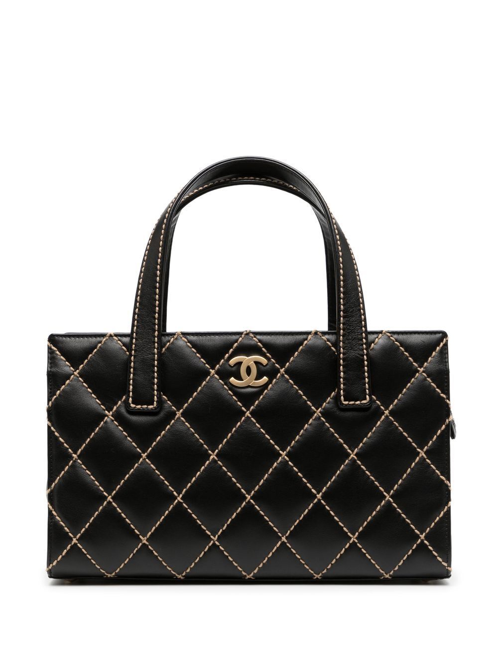 Chanel Pre-Owned 2005 Wild Stitch handbag - Black