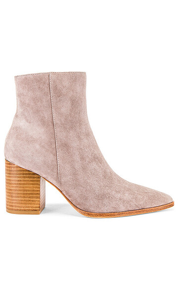 raye merit bootie in taupe