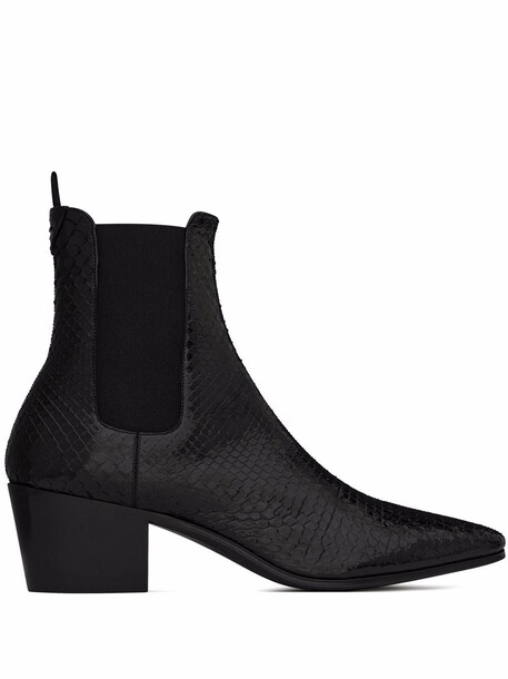 Saint Laurent Vassili ankle boots - Black