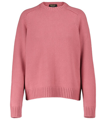 Loro Piana Parksville cashmere crewneck sweater in pink