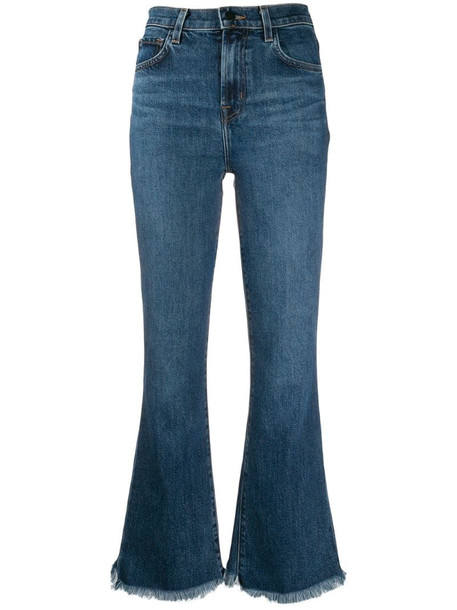J Brand cropped jeans in blue