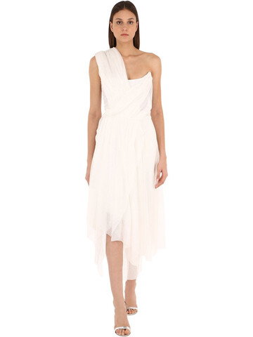 VIVIENNE WESTWOOD Cotton Tulle Dress in white
