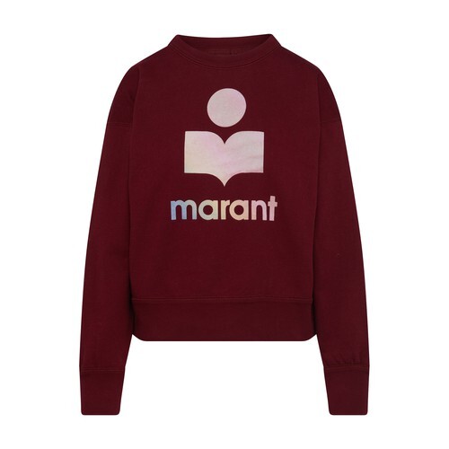 Isabel Marant Etoile Mobyli sweatshirt in burgundy
