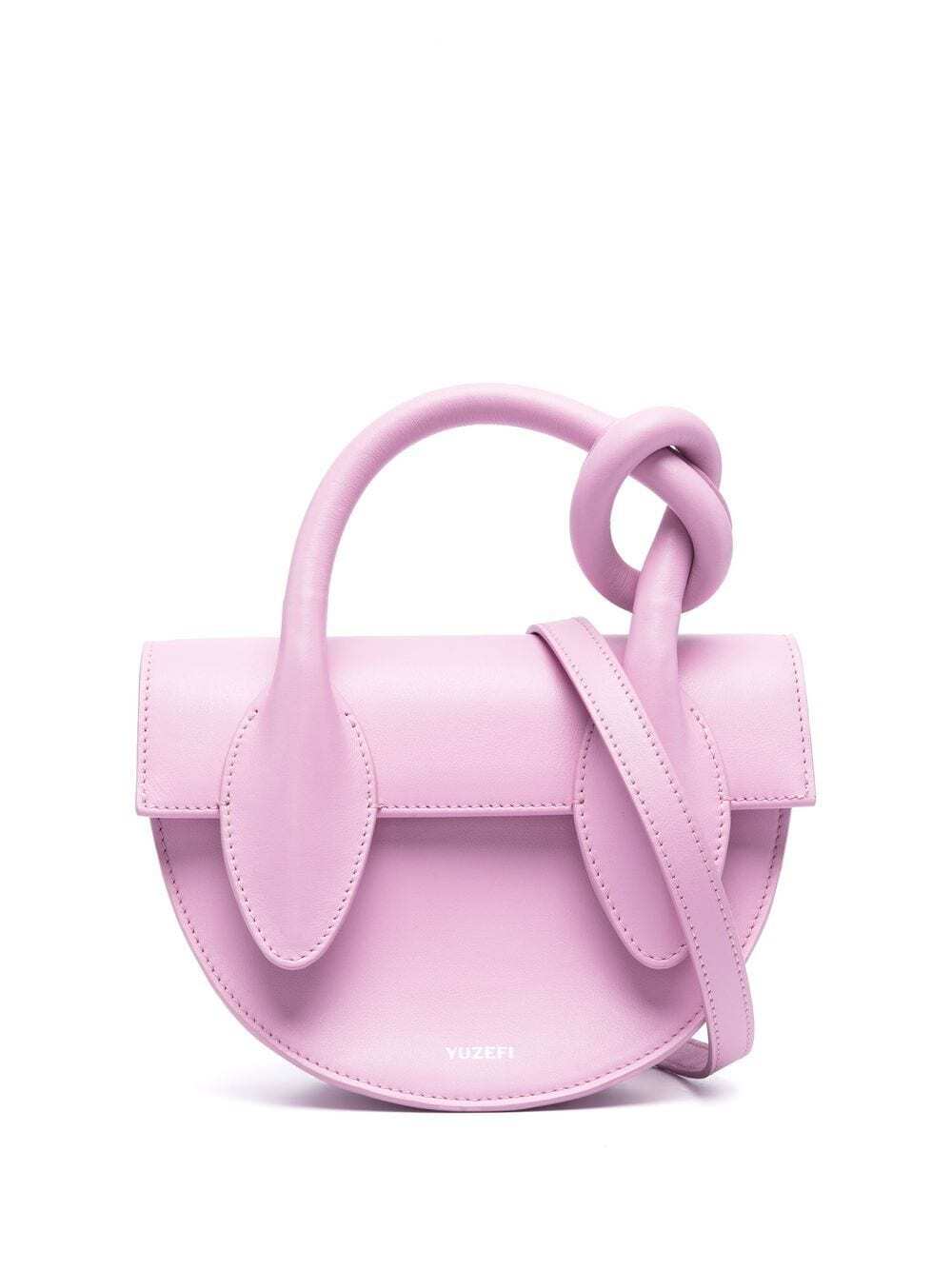 Yuzefi Pretzel mini tote bag - Pink