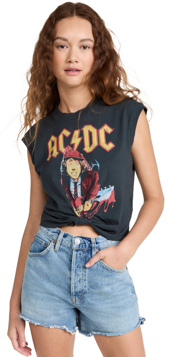 Daydreamer AC/DC Tie Tank in black