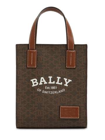 BALLY Xs Crystalia Monogram Jacquard Tote Bag