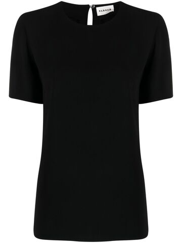 p.a.r.o.s.h. p.a.r.o.s.h. slit-detail blouse - black