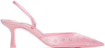 alexander wang pink delphine 65 heels