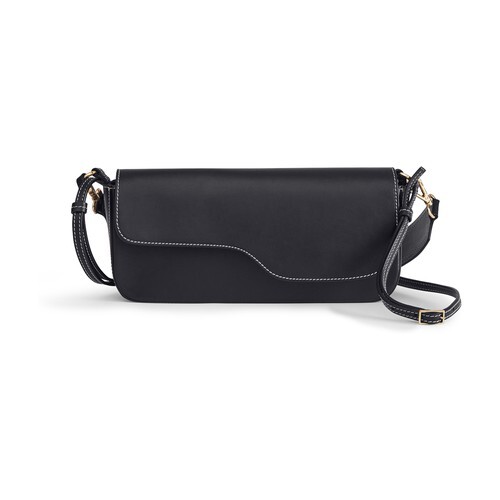 Atp Atelier Ercolano Leather Shoulder bag in black