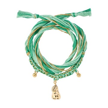 Aurelie Bidermann Honolulu bracelet in green