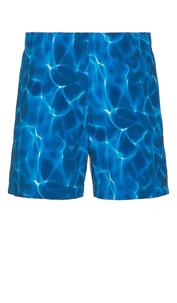 theory jace swim shorts in blue