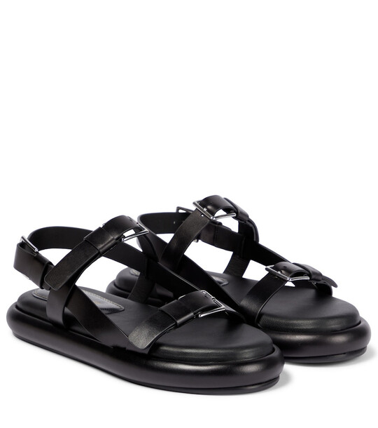 Proenza Schouler Leather sandals in black
