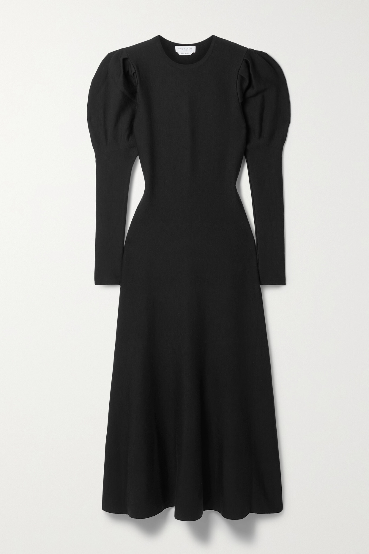Gabriela Hearst - Hannah Wool And Cashmere-blend Dress - Black