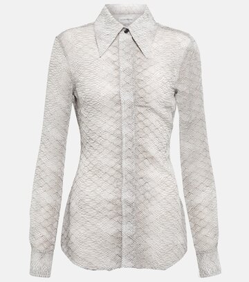 Victoria Beckham Sheer shirt in grey