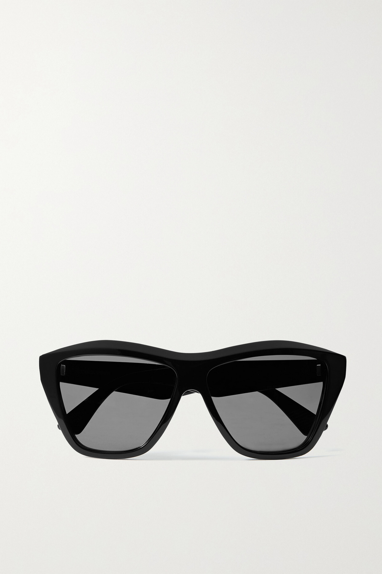 Bottega Veneta Eyewear - Cat-eye Acetate Sunglasses - Black