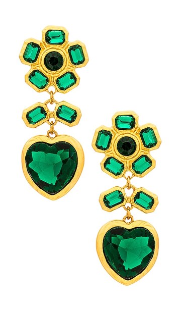 8 other reasons love sprout earrings in green