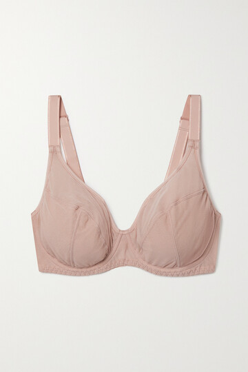 cosabella - soire confidence mesh underwired soft-cup bra - pink