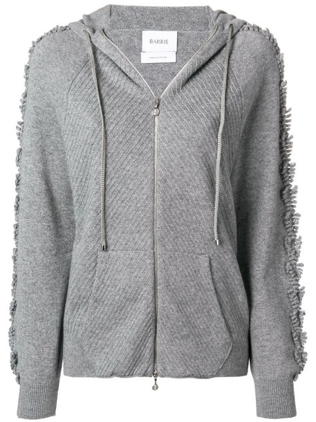 Barrie Troisieme Dimension cashmere hoodie in grey