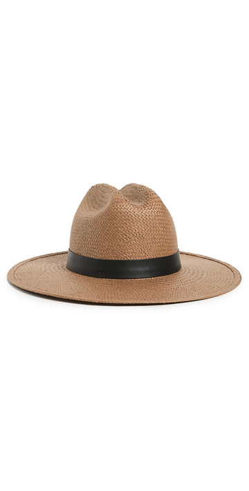 Janessa Leone Dawson Straw Hat in brown