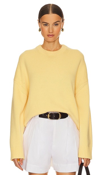 a.l.c. a.l.c. ayden sweater in yellow