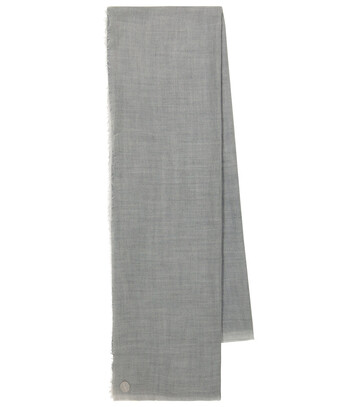 The Row Anju cashmere scarf in grey