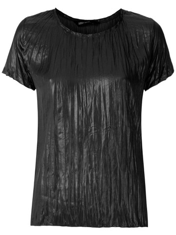 Uma - Raquel Davidowicz Cary short sleeves blouse in black