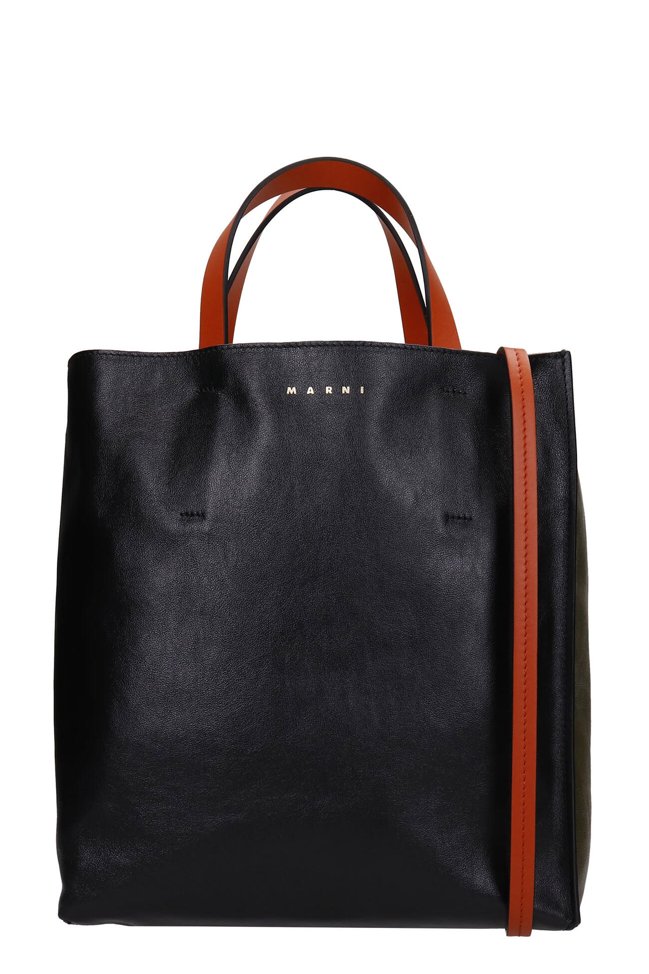 Marni Tote In Leather Color Leather