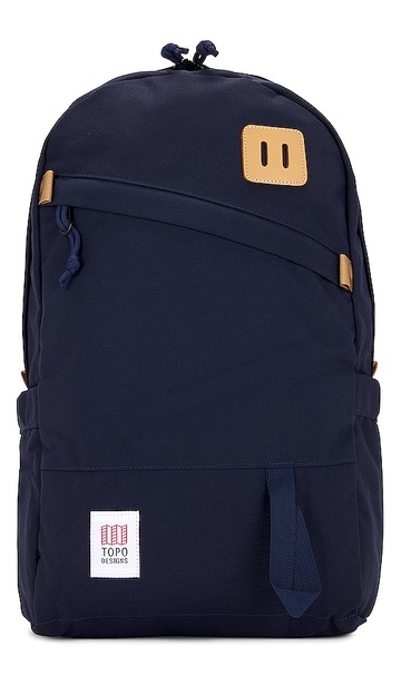 topo designs daypack classic bag in navy