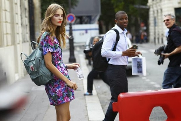 dress floral walker bag love fashion week stylish brand