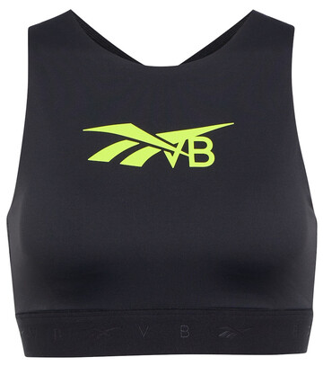 Reebok x Victoria Beckham Logo sports bra in black